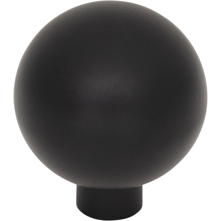 Top Knobs - Brockwell Round Knobs 1 1/4" Flat Black