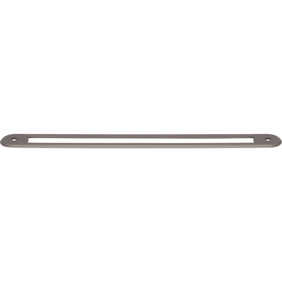 Top Knobs - Brockwell Pull Backplates (TK3351AG) 8 13/16" Ash Gray