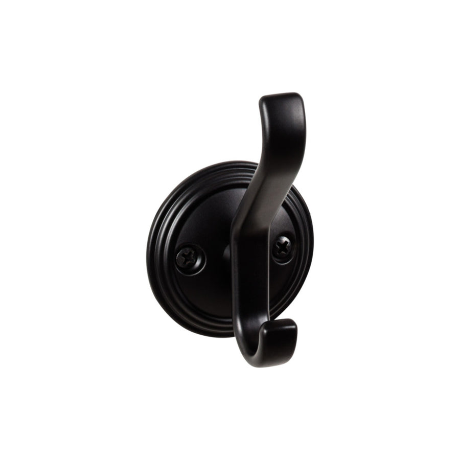 Top Knobs - Reeded Hooks (TK1061) Flat Black