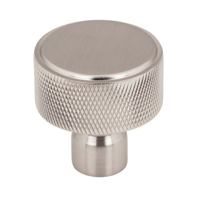Top Knobs Garrison Round Knob in Satin Nickel
