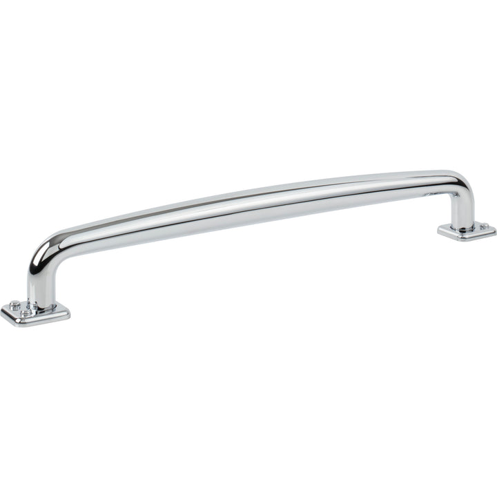 Atlas Benning Appliance Pull, Polished Chrome, angle 2