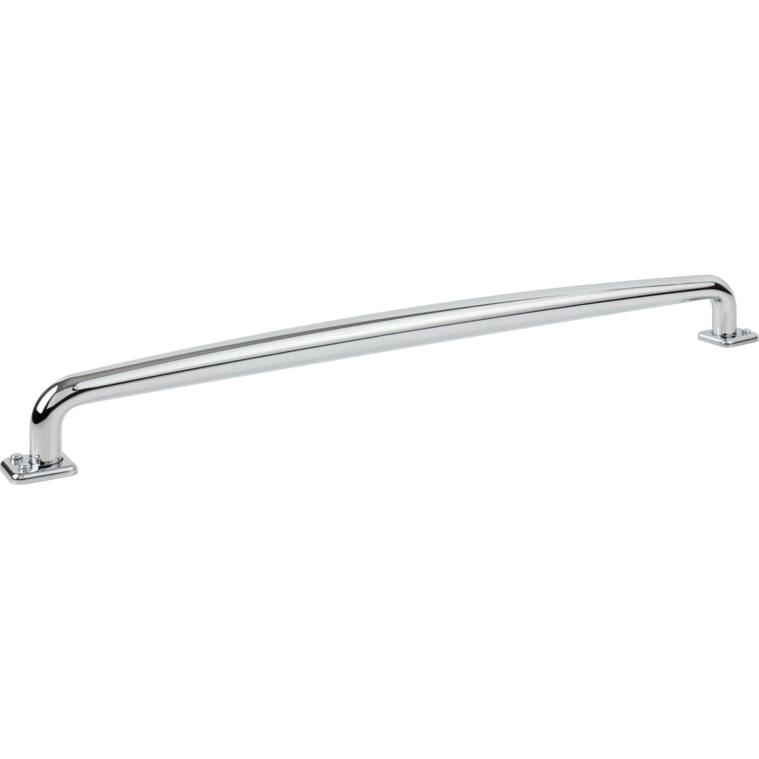 Atlas Benning Appliance Pull, Polished Chrome, angle 2
