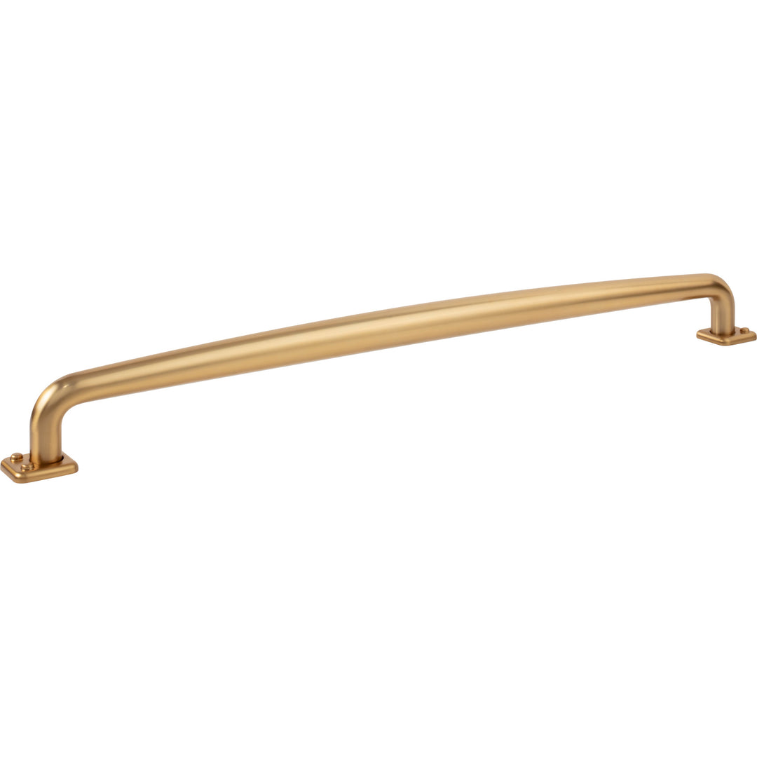 Atlas Benning Appliance Pull, Warm Brass, angle 2