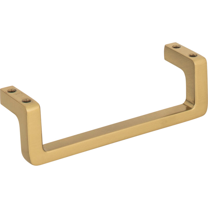 Atlas Logan Bar Pull, Warm Brass, angle 2