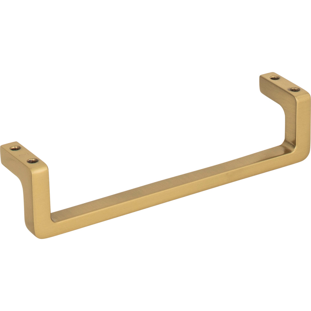 Atlas Logan Bar Pull, Warm Brass, angle 2