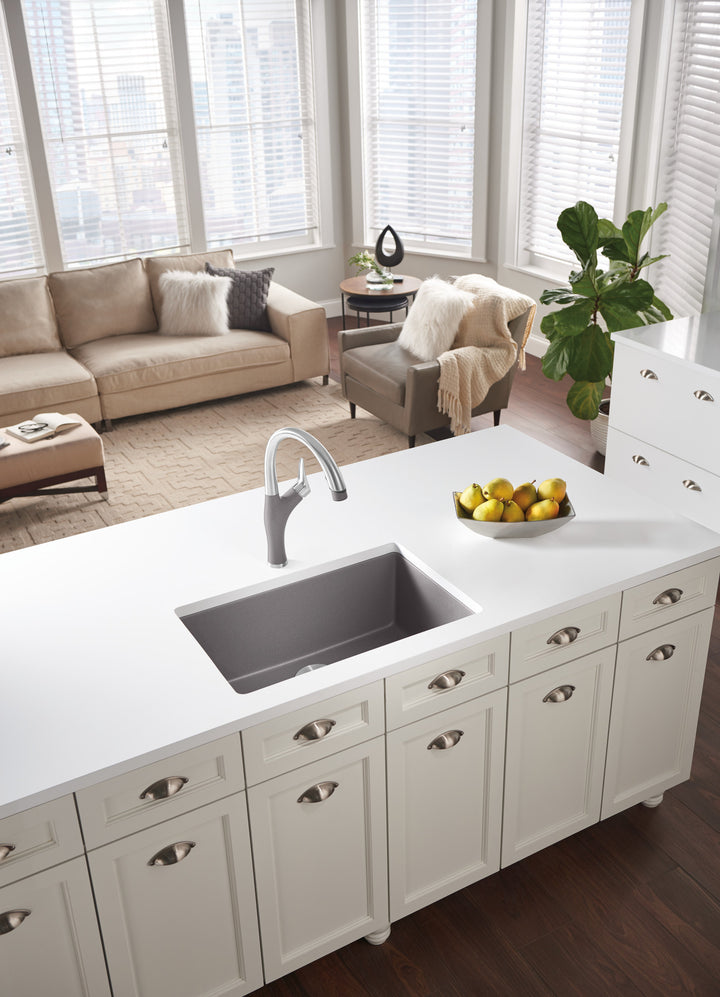Top Knobs Arendal Cup Pull, room setting