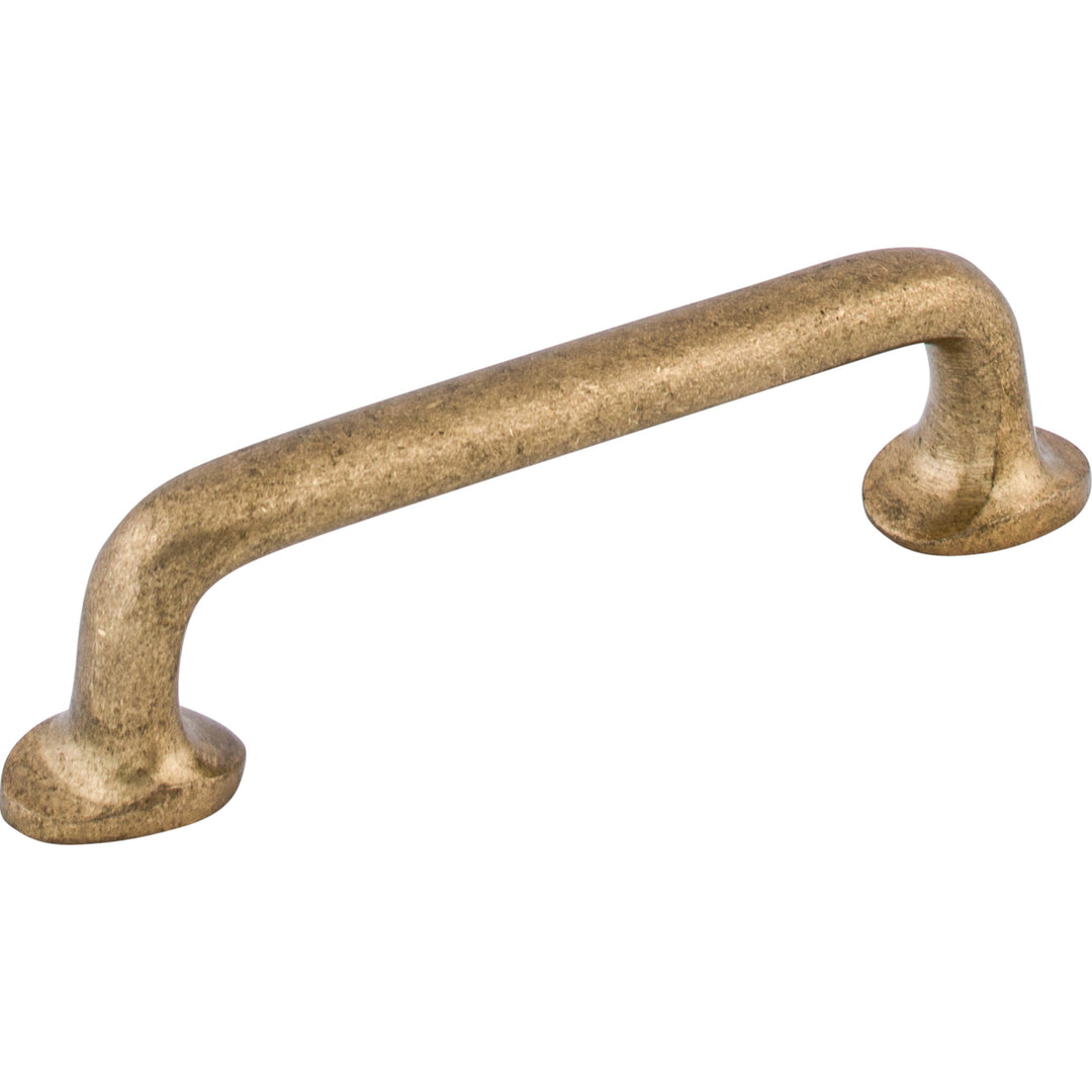 Top Knobs Aspen Rounded Bar Pulls, Light Bronze, angle 2