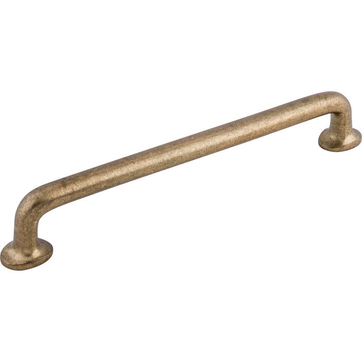 Top Knobs Aspen Rounded Bar Pulls, Light Bronze, angle 2