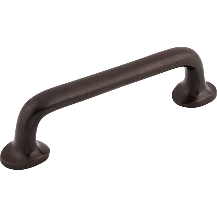 Top Knobs Aspen Rounded Bar Pulls, Medium Bronze, angle 2