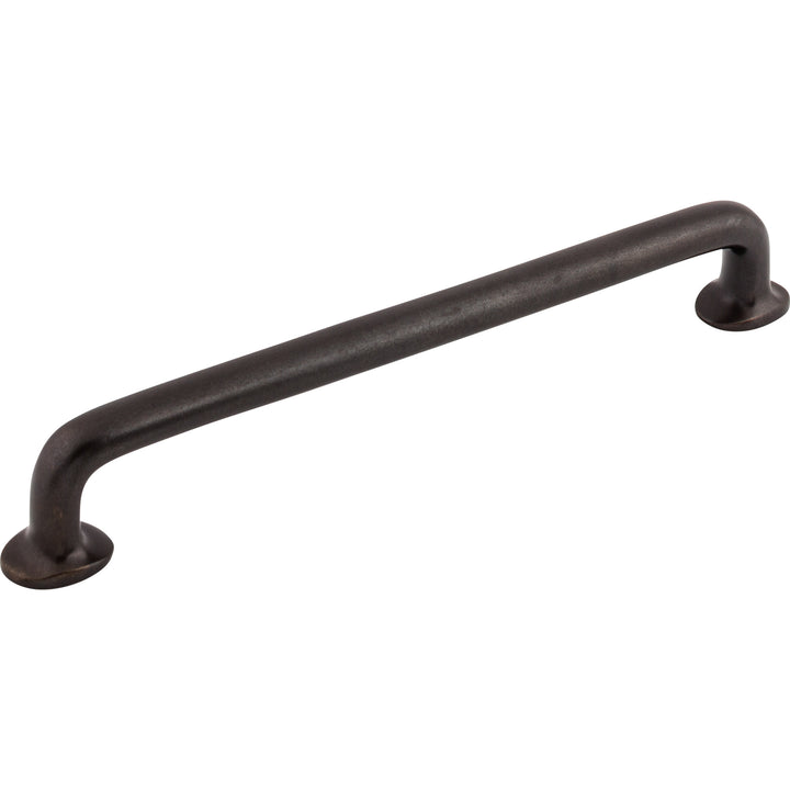 Top Knobs Aspen Rounded Bar Pulls, Medium Bronze, angle 2