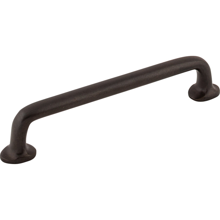 Top Knobs Aspen Rounded Bar Pulls, Medium Bronze, angle 2