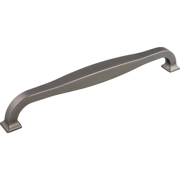 Top Knobs Contour Appliance Pull, Ash Gray, angle 2