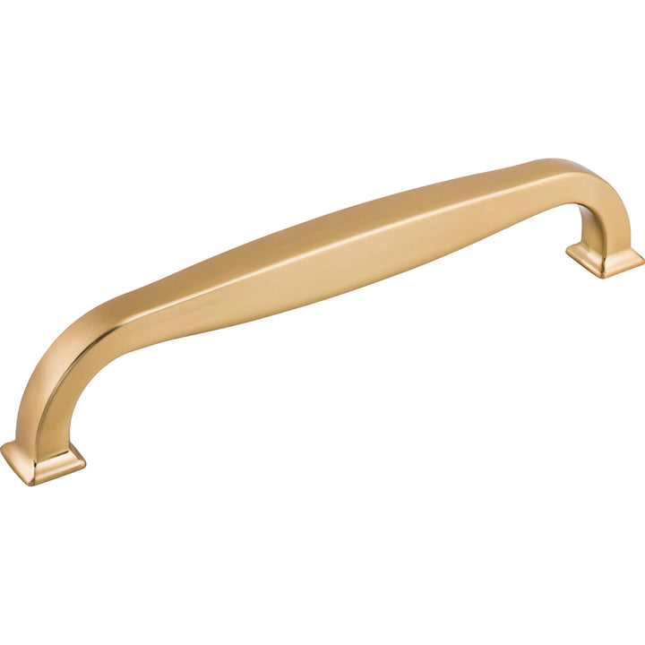 Top Knobs Contour Appliance Pull, Honey Bronze, angle 2