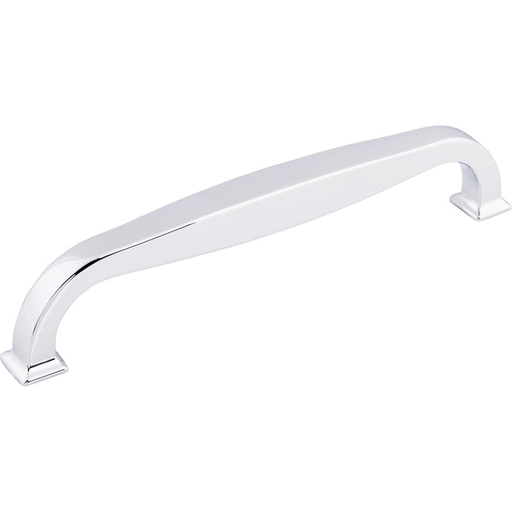 Top Knobs Contour Appliance Pull, Polished Chrome, angle 2