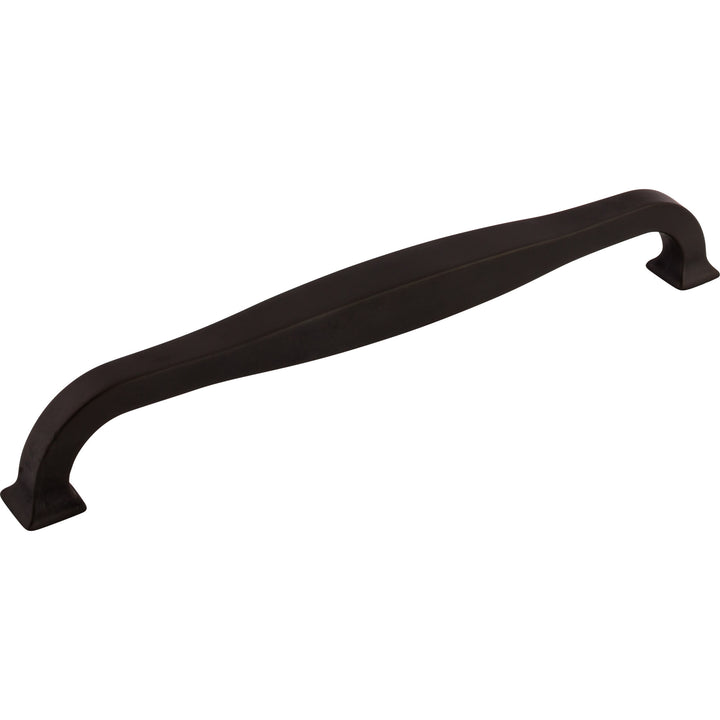 Top Knobs Contour Appliance Pull, Sable, angle 2