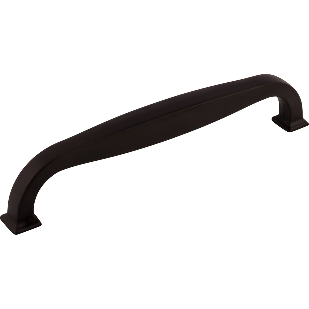 Top Knobs Contour Appliance Pull, Sable, angle 2