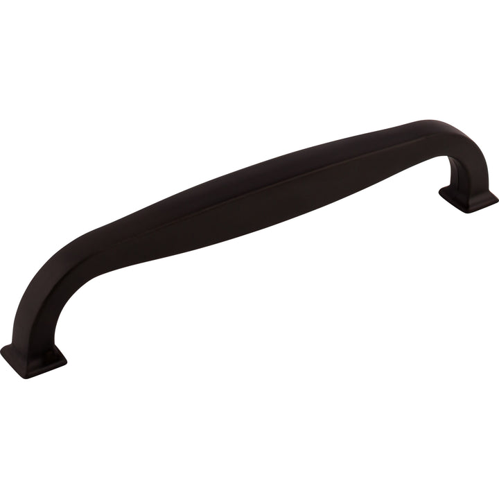 Top Knobs Contour Appliance Pull, Sable, angle 2