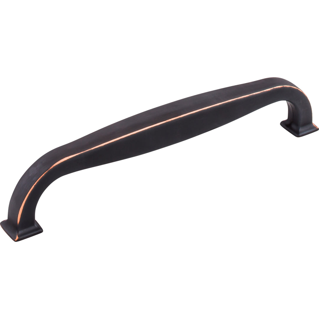 Top Knobs Contour Appliance Pull, Umbrio, angle 2