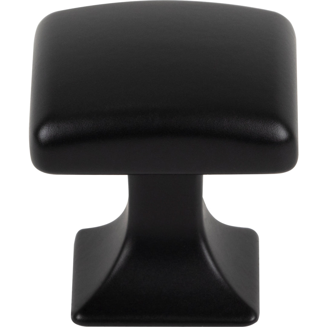 Top Knobs Contour Square Knob, Flat Black, angle 2