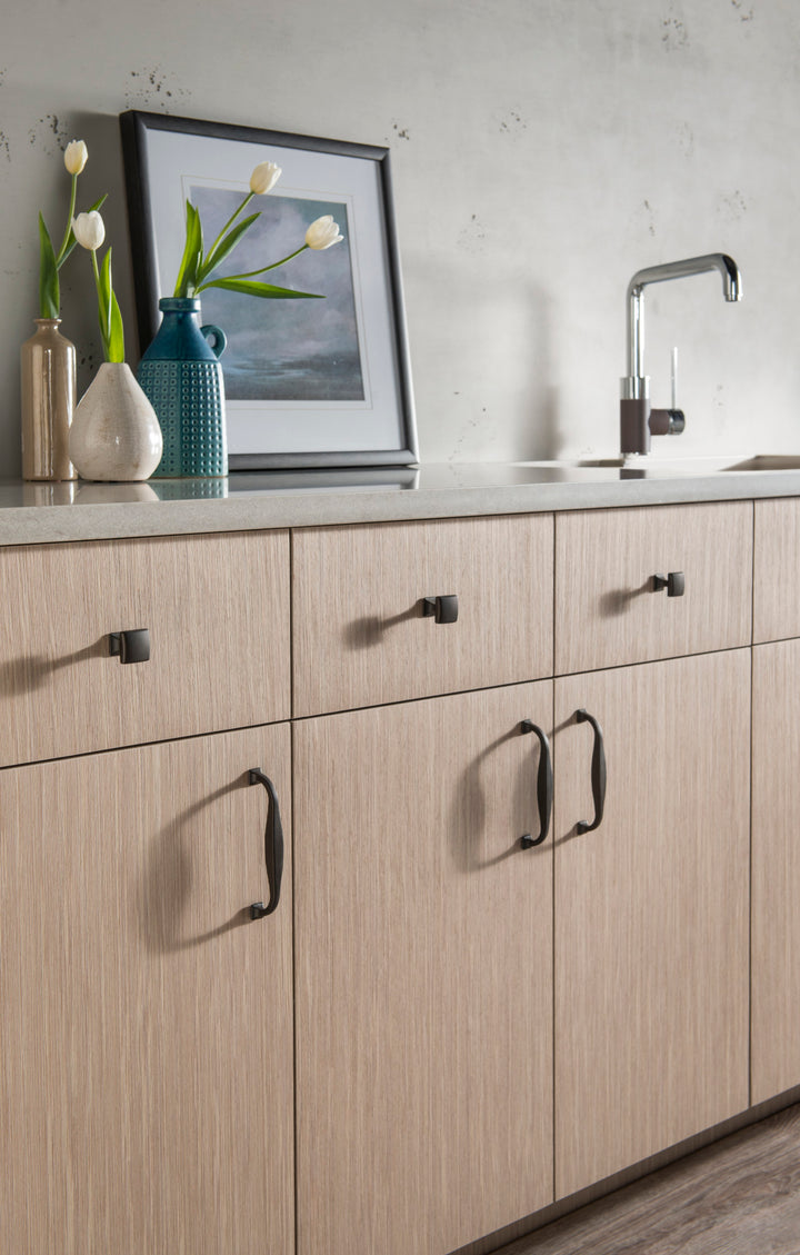 Top Knobs Contour Square Knob, room setting