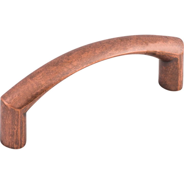 Top Knobs Griggs Bar Pull, Antique Copper, angle 2