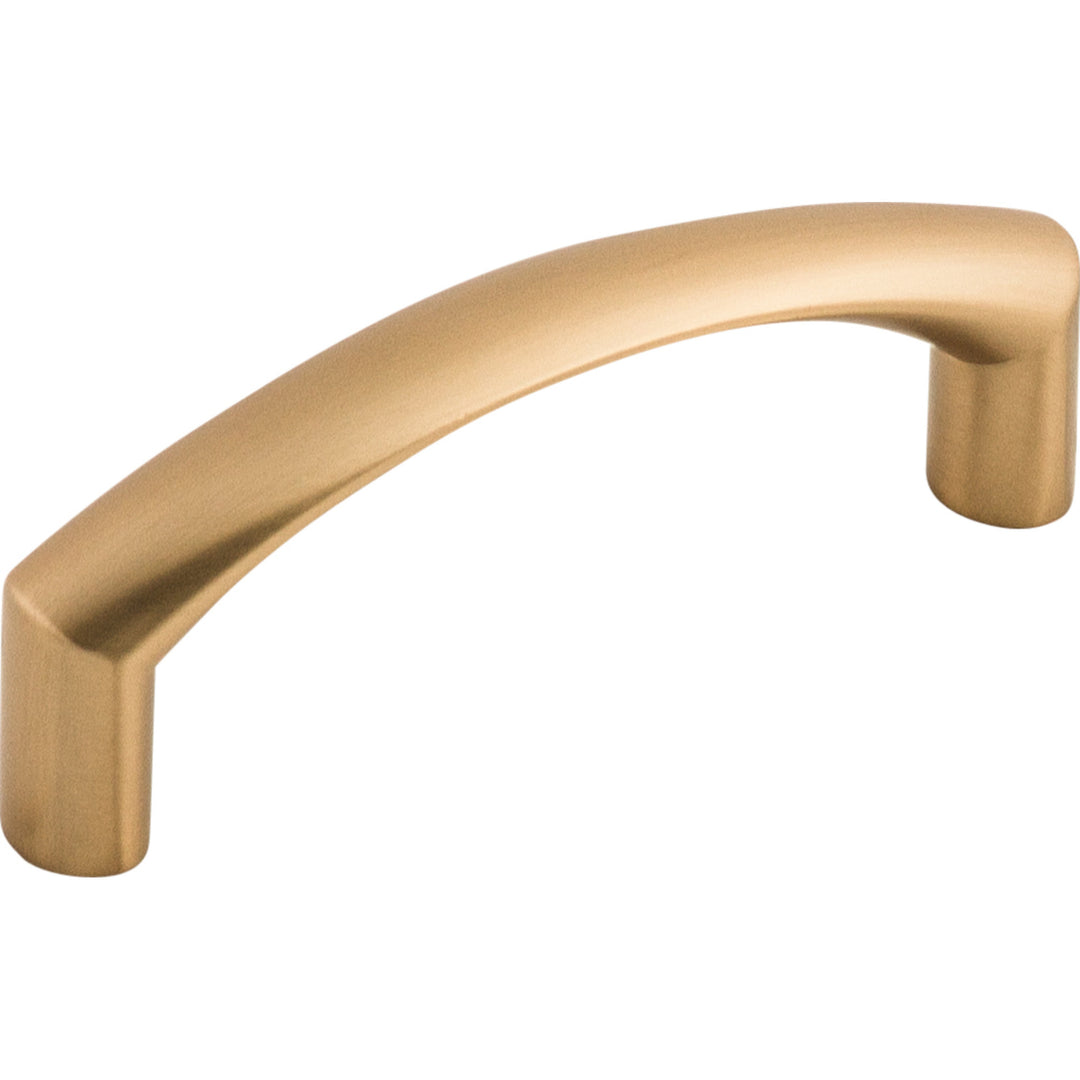 Top Knobs Griggs Bar Pull, Brushed Bronze, angle 2
