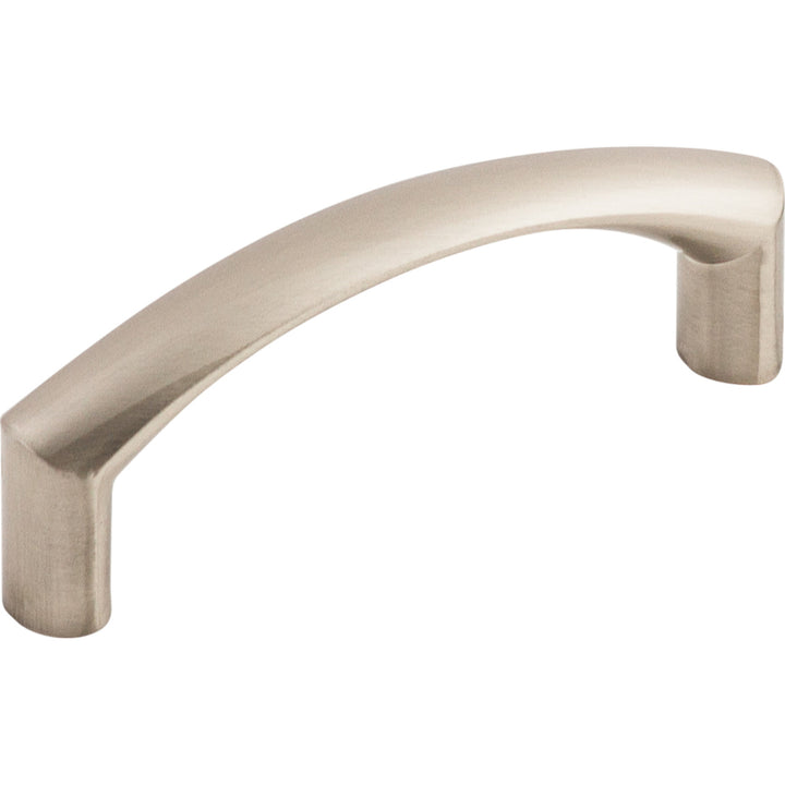 Top Knobs Griggs Bar Pull, Brushed Satin Nickel, angle 2