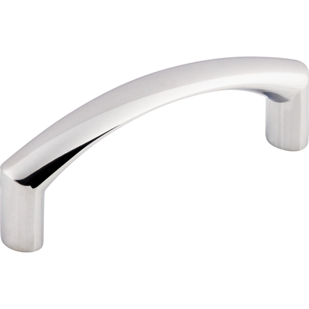 Top Knobs Griggs Bar Pull, Polished Chrome, angle 2