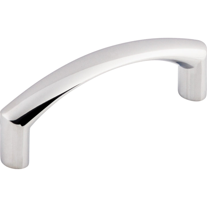 Top Knobs Griggs Bar Pull, Polished Chrome, angle 2