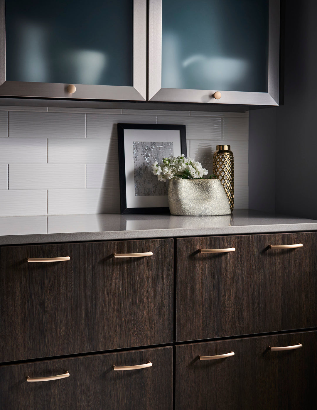 Top Knobs Griggs Bar Pull, room setting