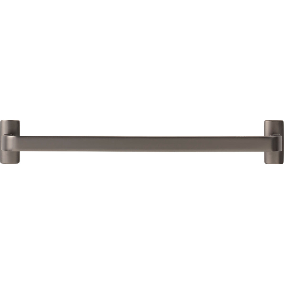 Top Knobs Harrison Appliance Pull, Ash Gray, angle 3