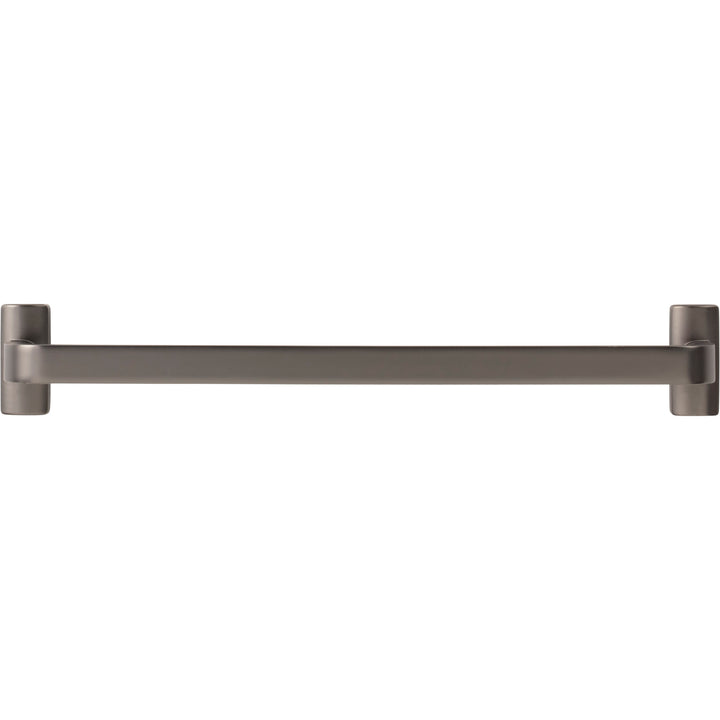 Top Knobs Harrison Appliance Pull, Ash Gray, angle 3