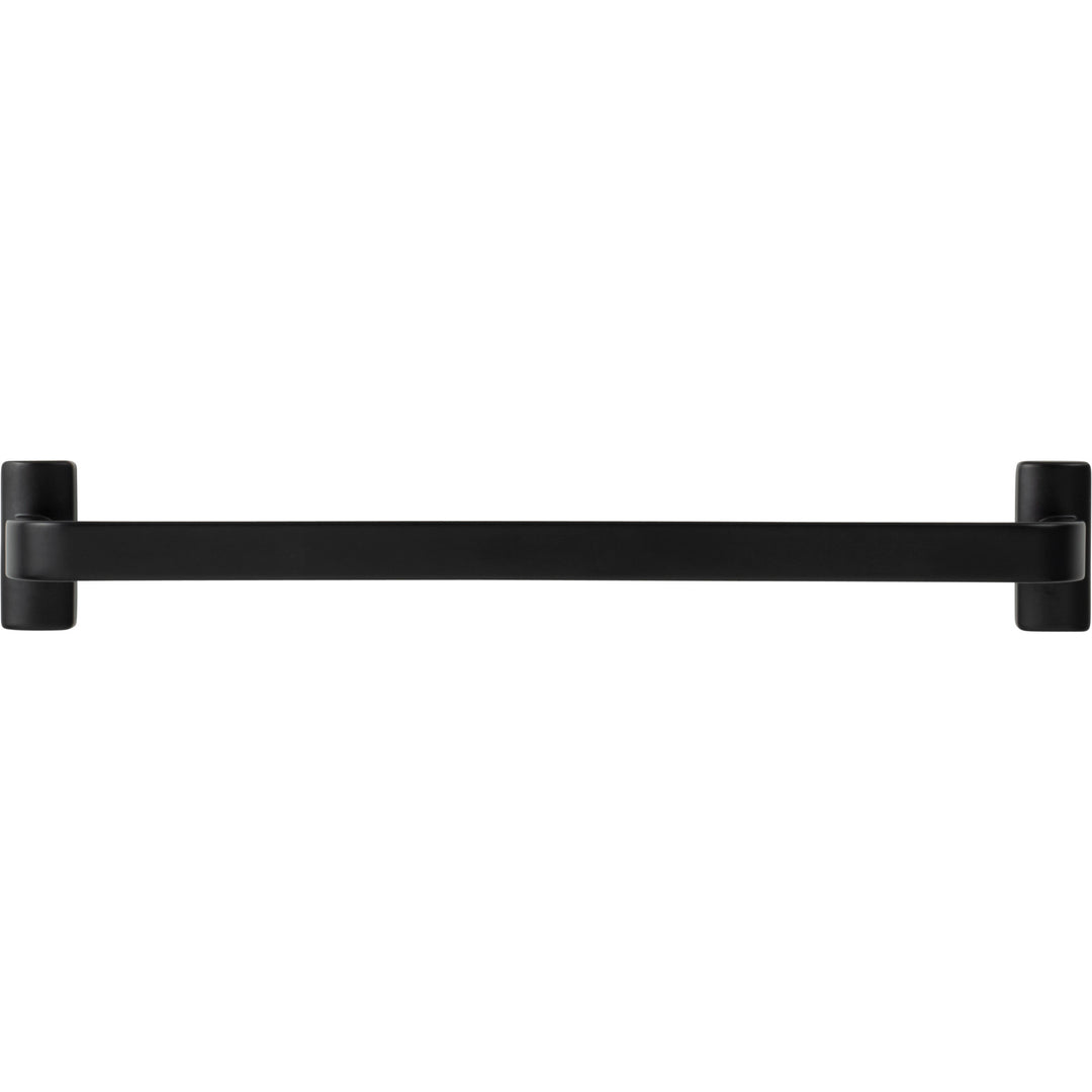 Top Knobs Harrison Appliance Pull, Flat Black, angle 3