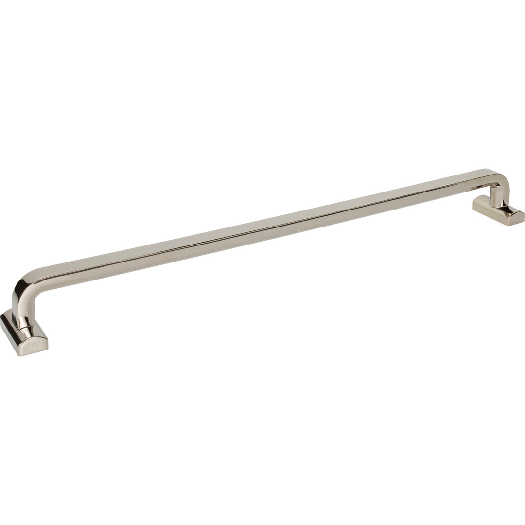 Top Knobs Harrison Appliance Pull, Polished Nickel, angle 2