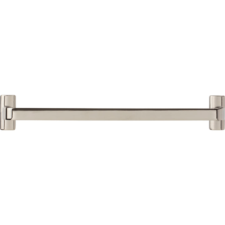 Top Knobs Harrison Appliance Pull, Polished Nickel, angle 3