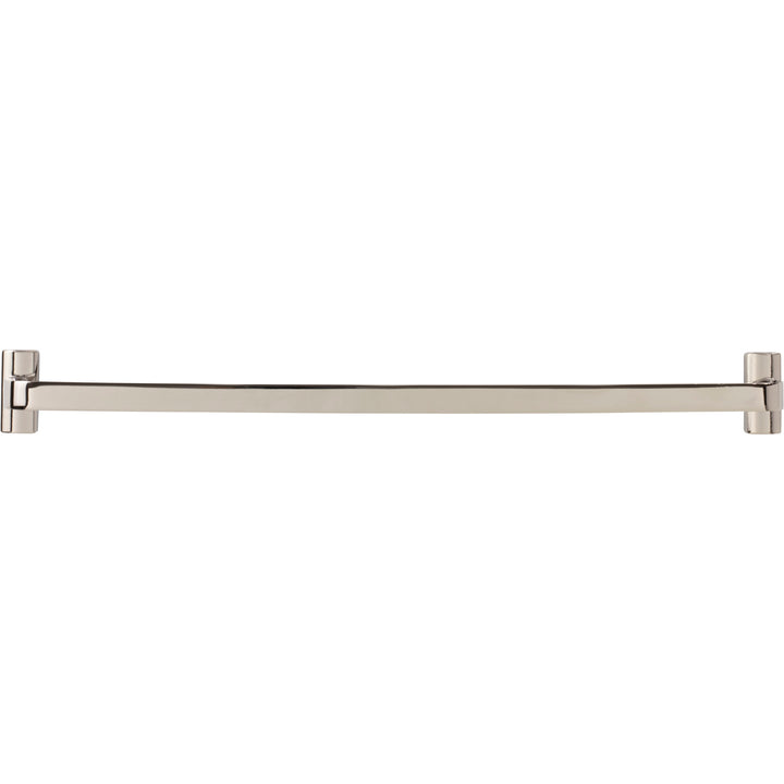 Top Knobs Harrison Appliance Pull, Polished Nickel, angle 3