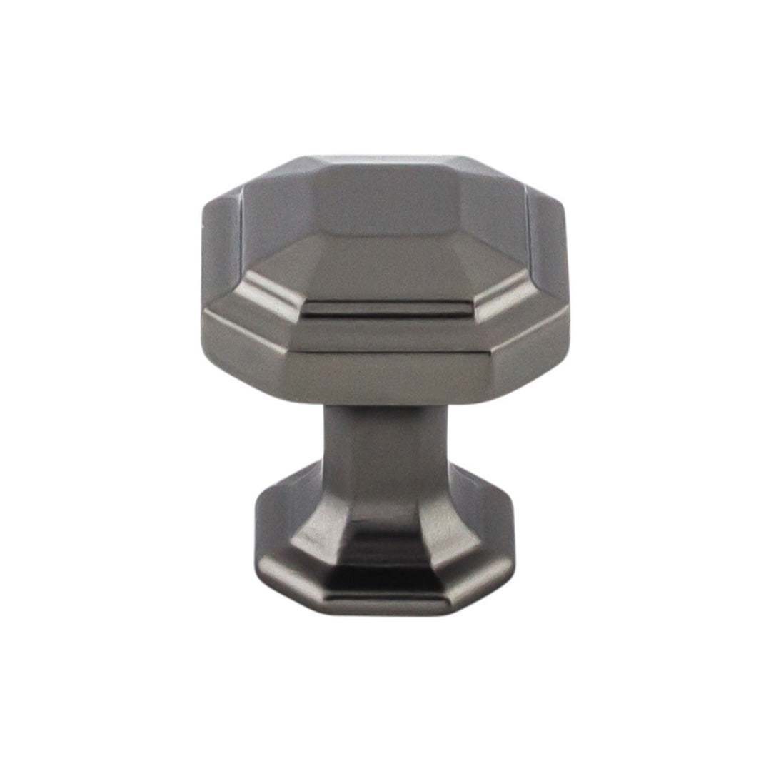 Top Knobs - Emerald Round Knobs Ash Gray