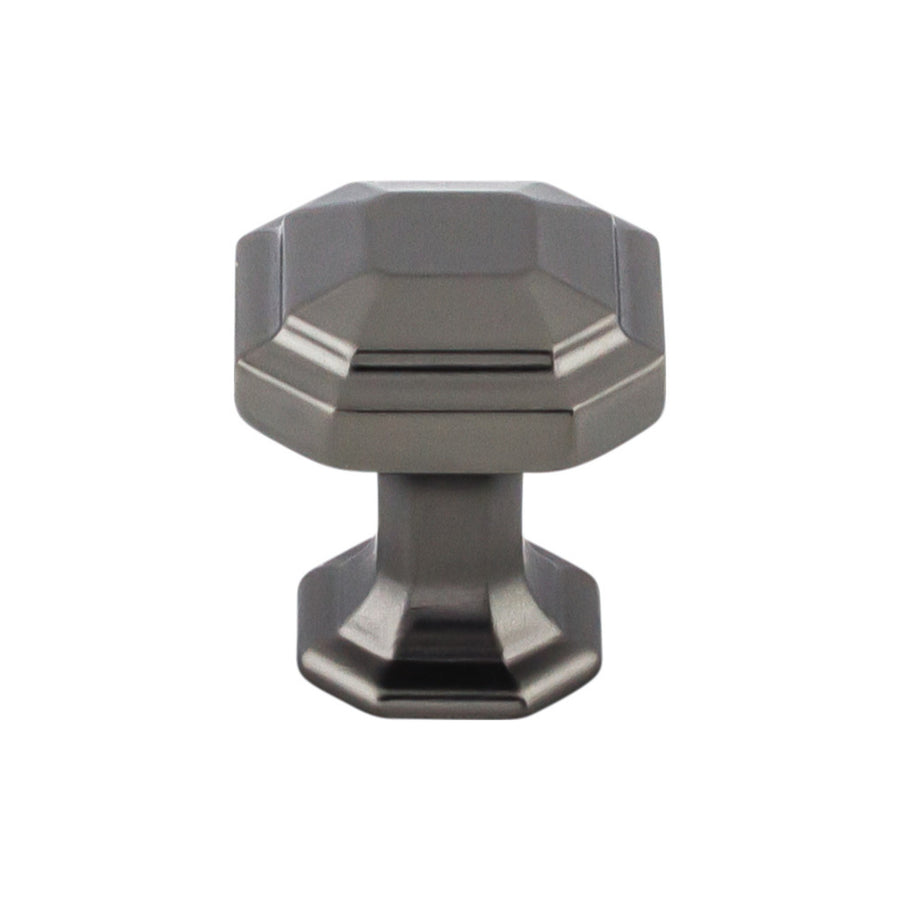 Top Knobs - Emerald Round Knobs Ash Gray