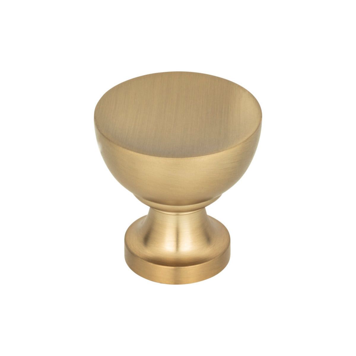 Atlas Shelley Round Knob in Champagne