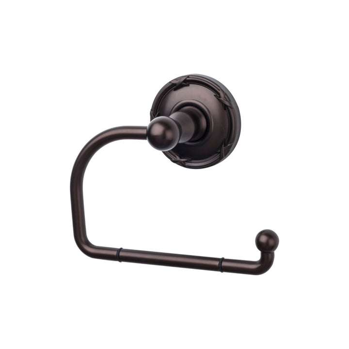 Top Knobs - Edwardian Bath Tissue Hook Ribbon Backplates Oil Rubbed Bronze