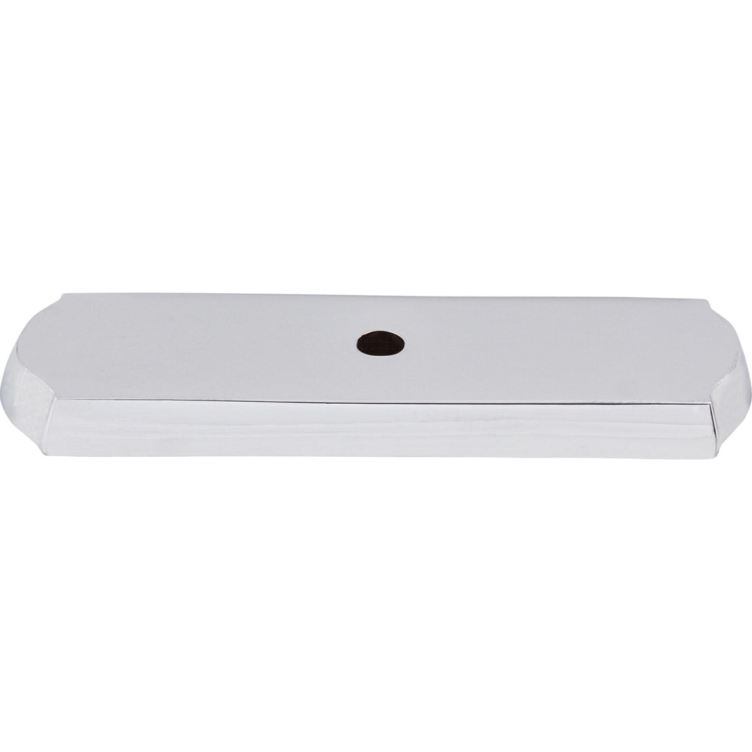Top Knobs - Aspen II Rectangle Knob Backplates Polished Chrome
