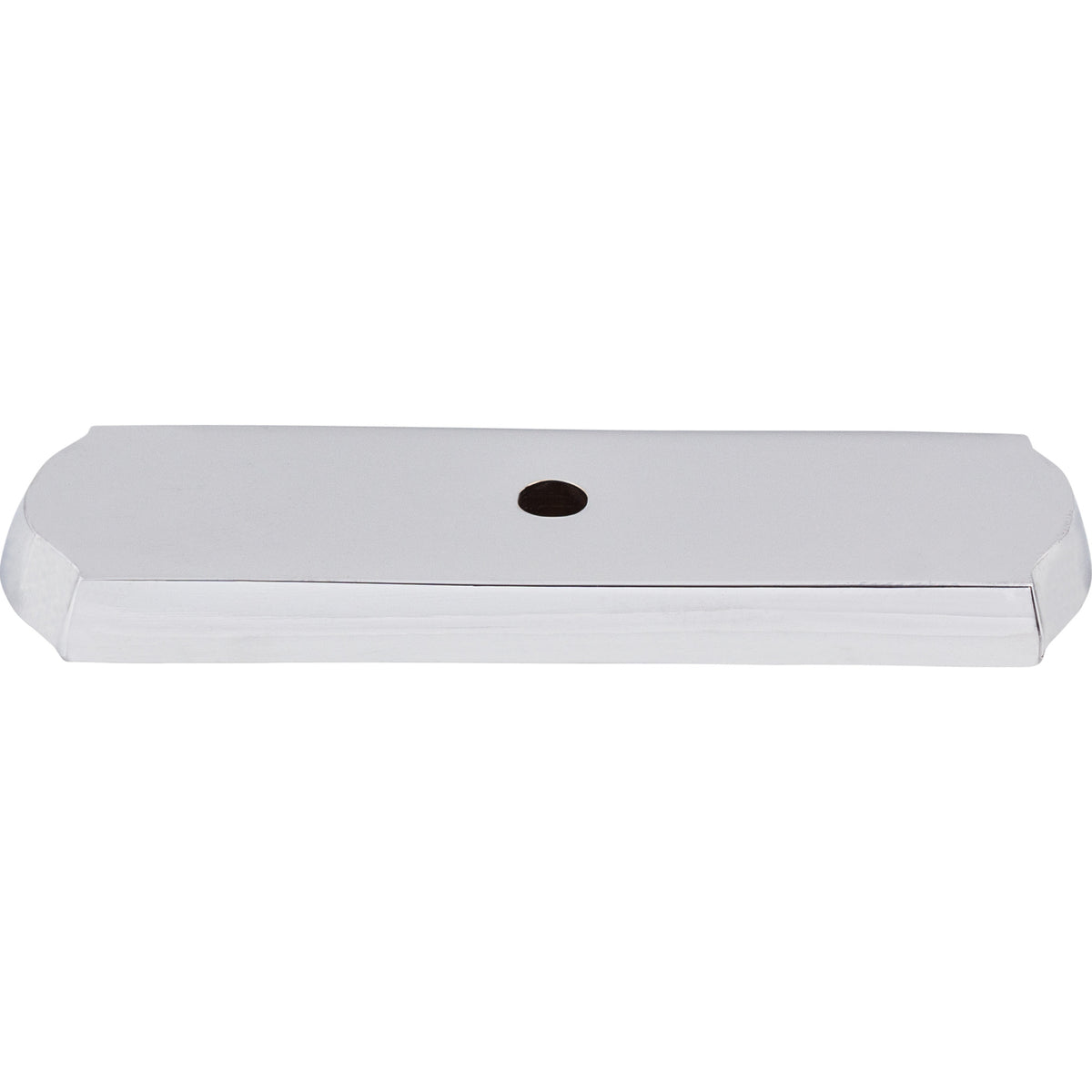 Top Knobs - Aspen II Rectangle Knob Backplates Polished Chrome