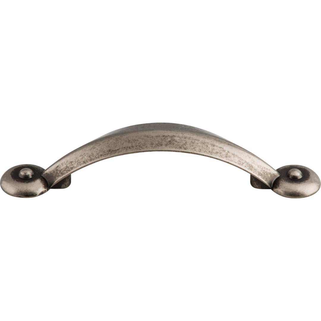 Top Knobs - Angle Bar Pulls 3" Pewter Antique