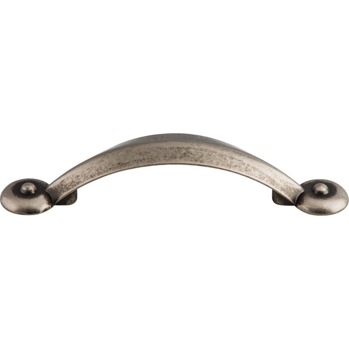 Top Knobs - Angle Bar Pulls 3" Pewter Antique