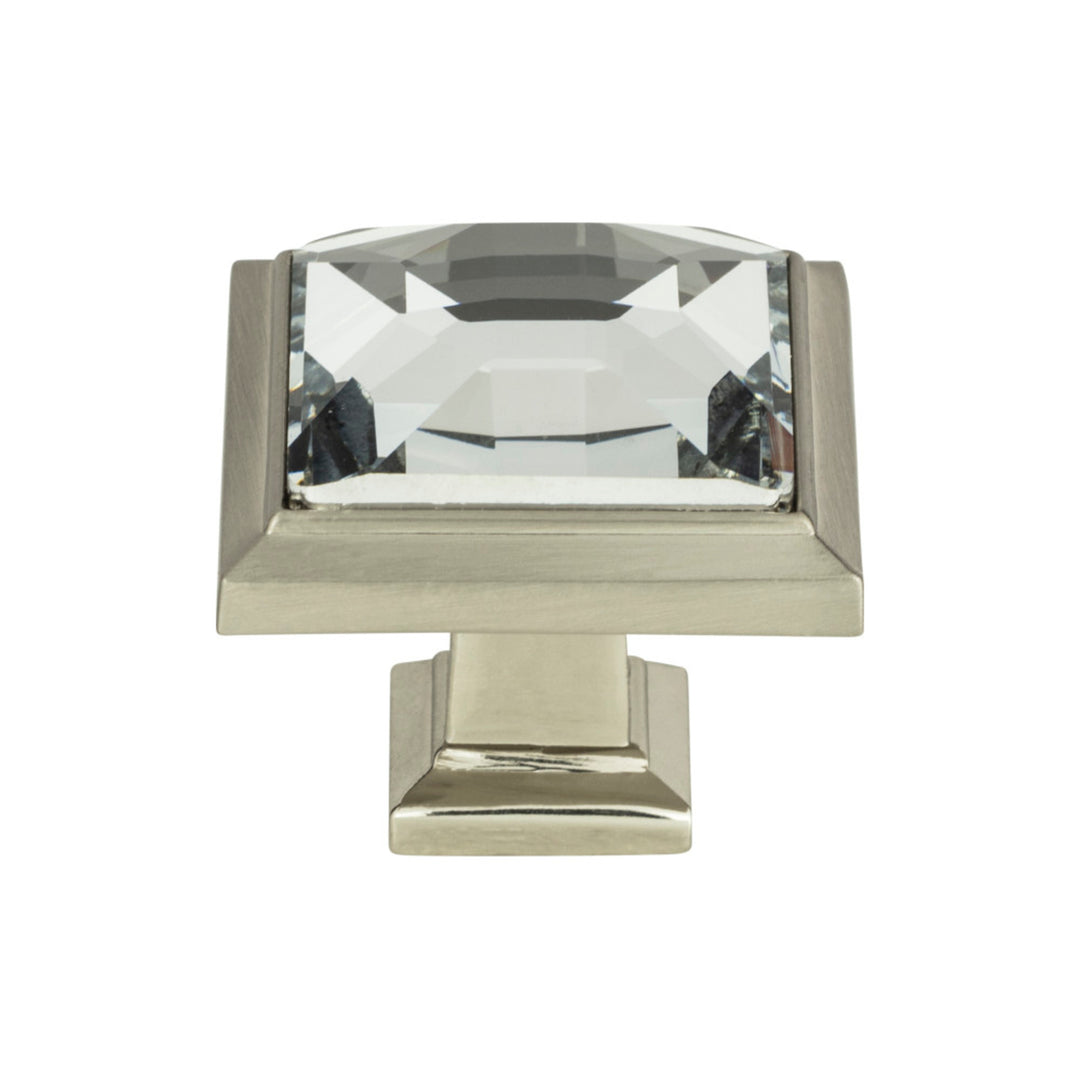 Crystal Square Knob