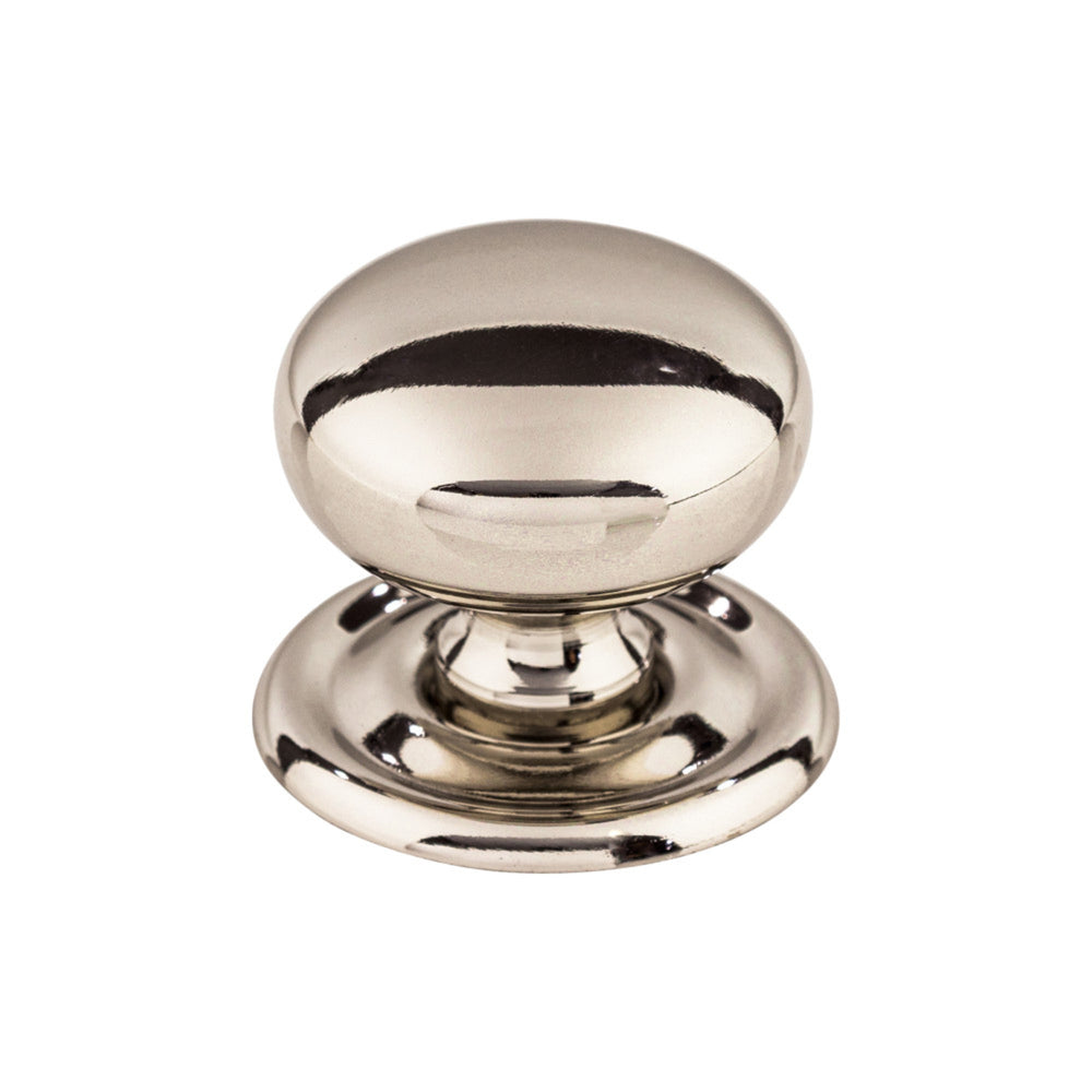 Top Knobs - Victoria Round Knobs Polished Nickel