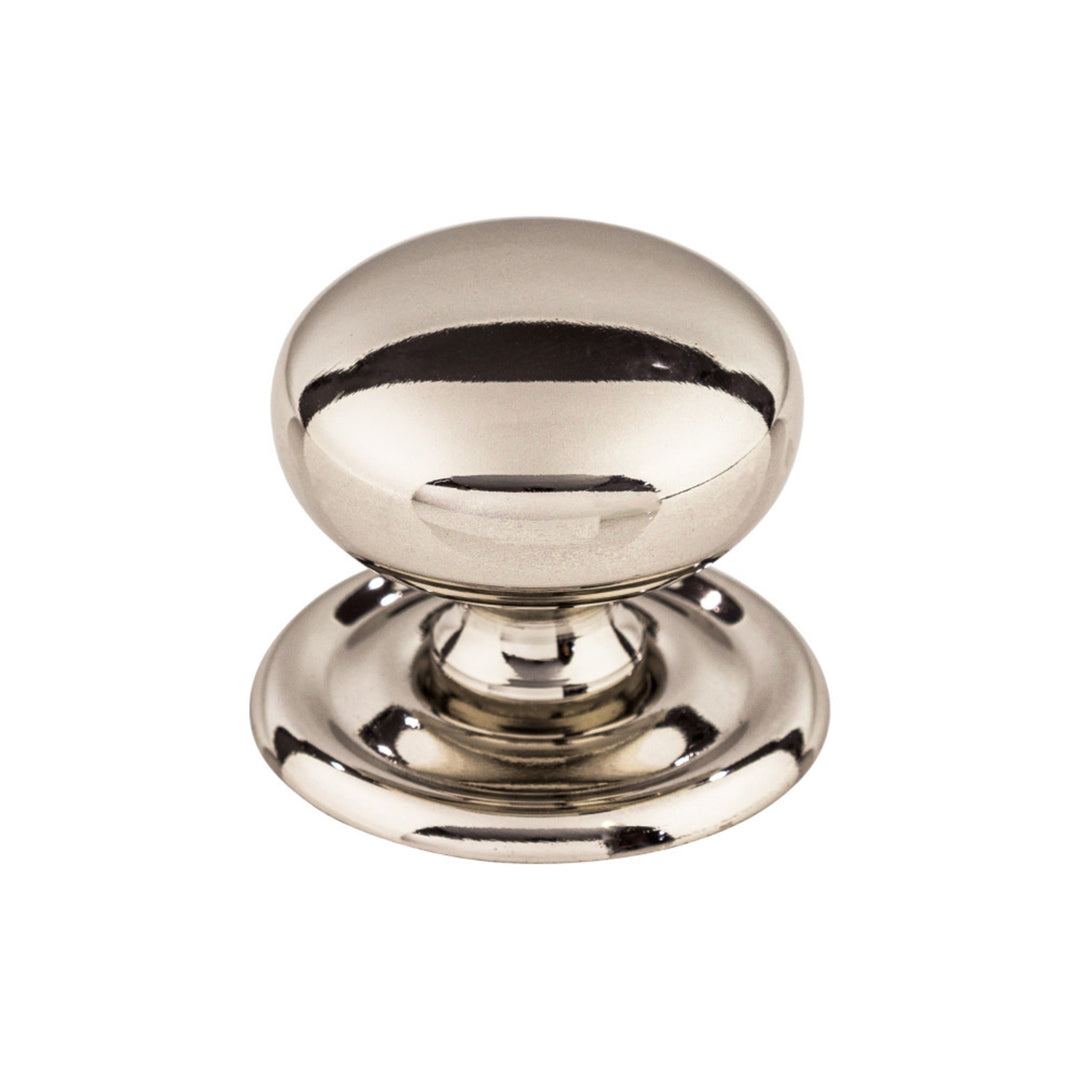 Top Knobs - Victoria Round Knobs Polished Nickel