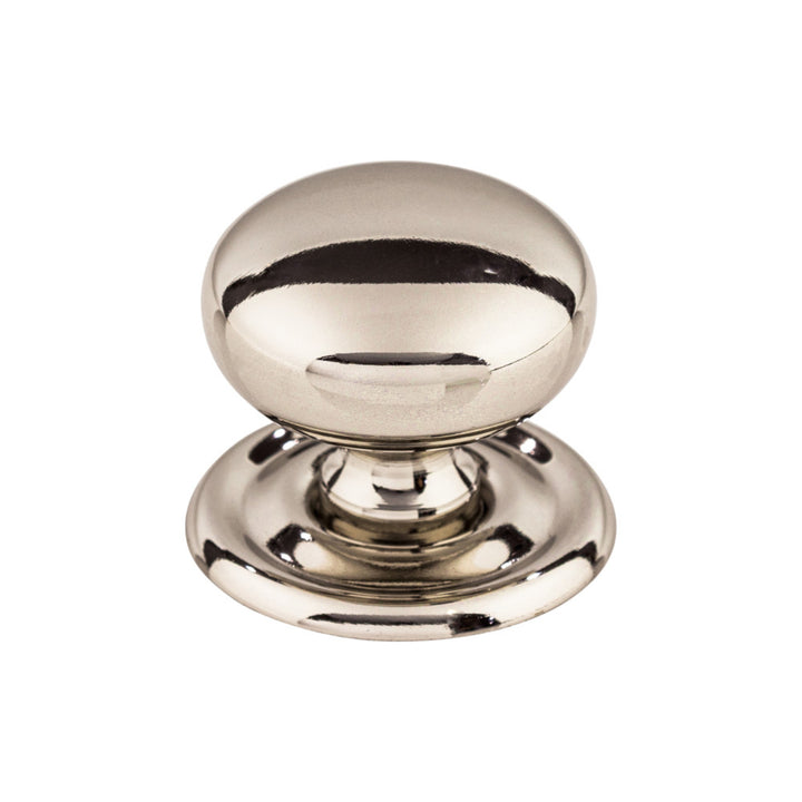 Top Knobs - Victoria Round Knobs Polished Nickel