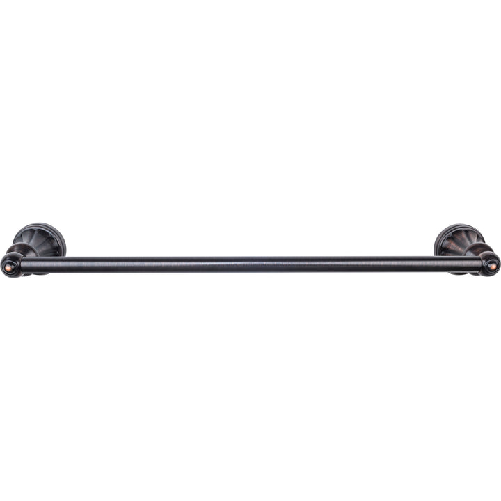 Top Knobs - Hudson Bath Towel Bar Singles 18" Tuscan Bronze