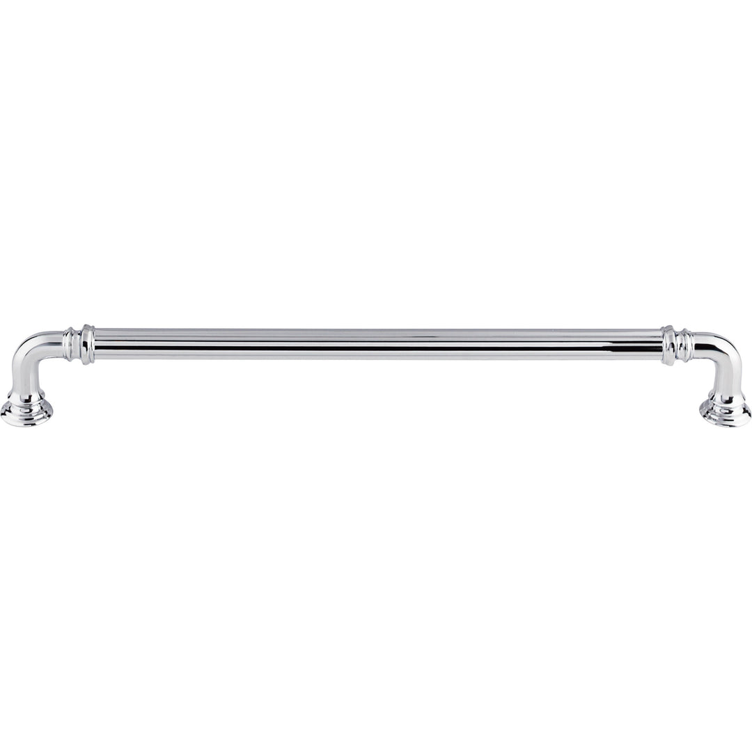 Top Knobs - Reeded Pulls 9" Polished Chrome